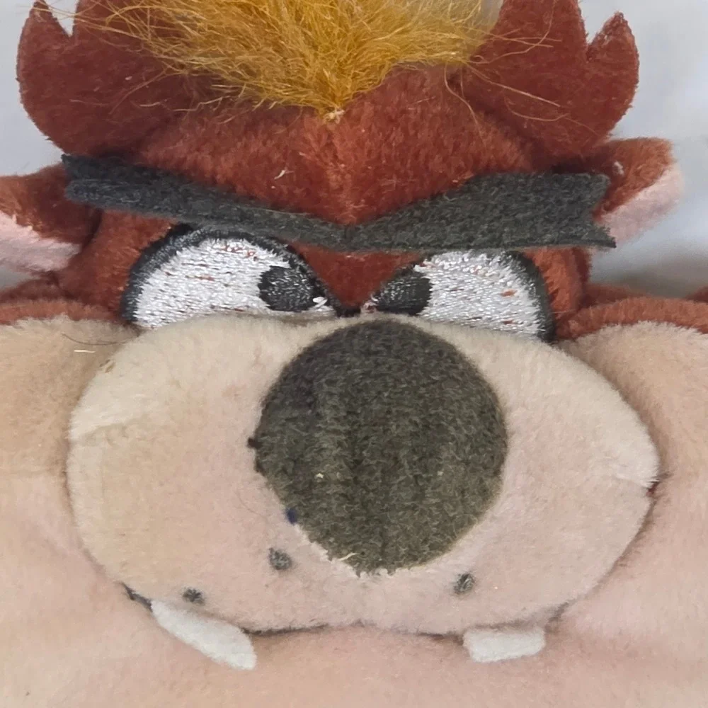Ty Looney Tunes Taz Tasmanian Devil Plush 8 inch Beanie Baby 2011 Brown Toy